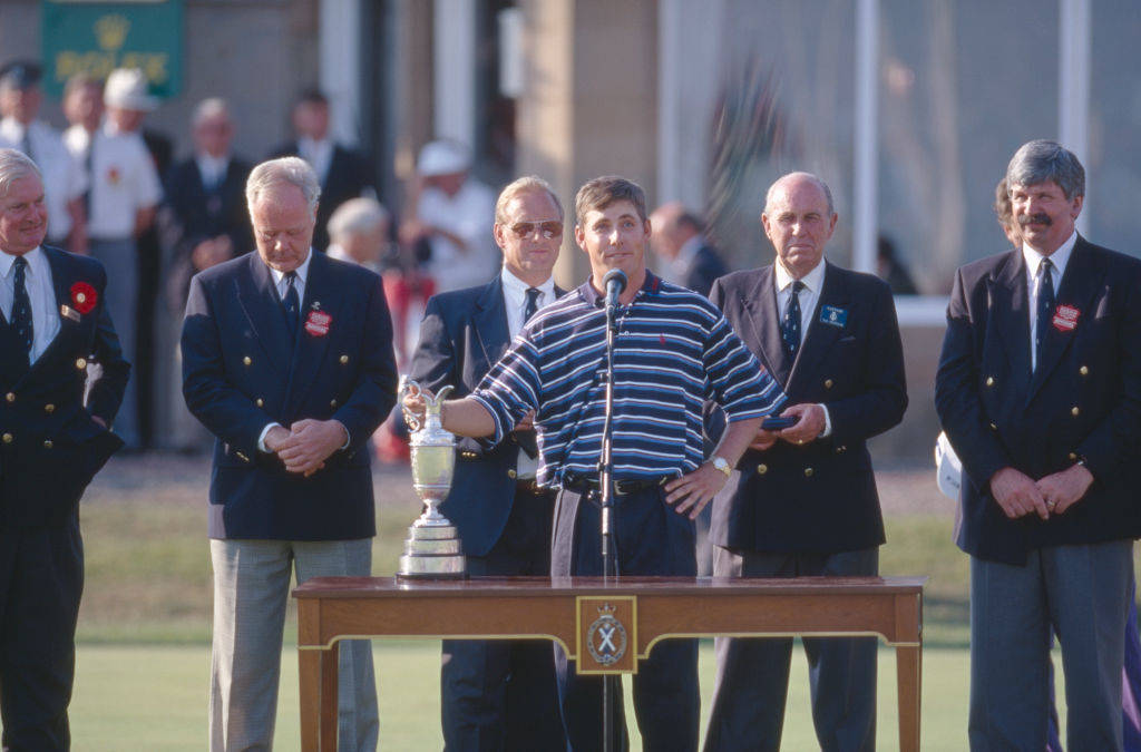 Justin Leonard gave one of the great victory speeches at Royal Troon in 1997.